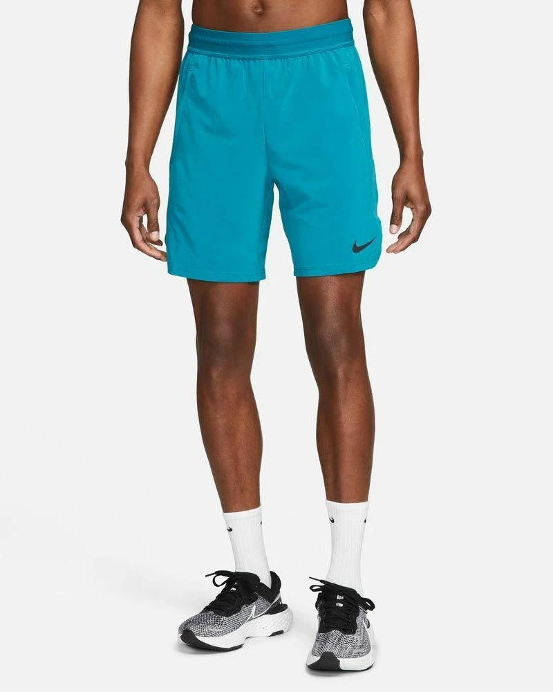 Nike Pro Dri-Fit Flex Vent Max 8in Bleu Short De Training Pour Homme 4 Nike Pro Dri-Fit Flex Vent Max 8in Bleu Short De Training Pour Homme – Image 4