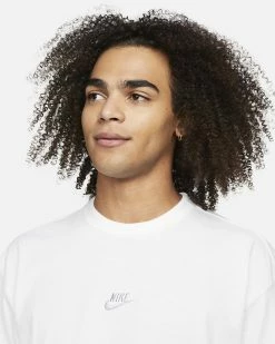 Nike Sportswear Premium Essentials Blanc Tee-shirt Pour Homme -Magasin De Mode do7392 100 tee shirt sportswear essentials pour homme do7392 100 03