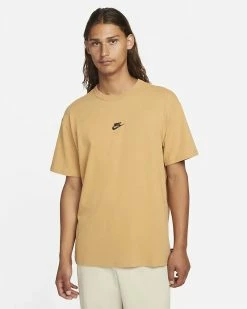 Nike Sportswear Premium Essentials Orange Tee-shirt Pour Homme