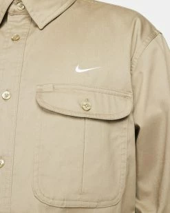 Nike SB Beige Chemise De Skateboard -Magasin De Mode dq6287 247 chemise skateboard a manches longues nike sb femme dq6287 247 03