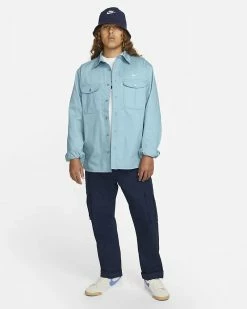 Nike SB Bleu Chemise De Skateboard -Magasin De Mode dq6287 494 chemise de skateboard pour unisexe dq6287 494 07