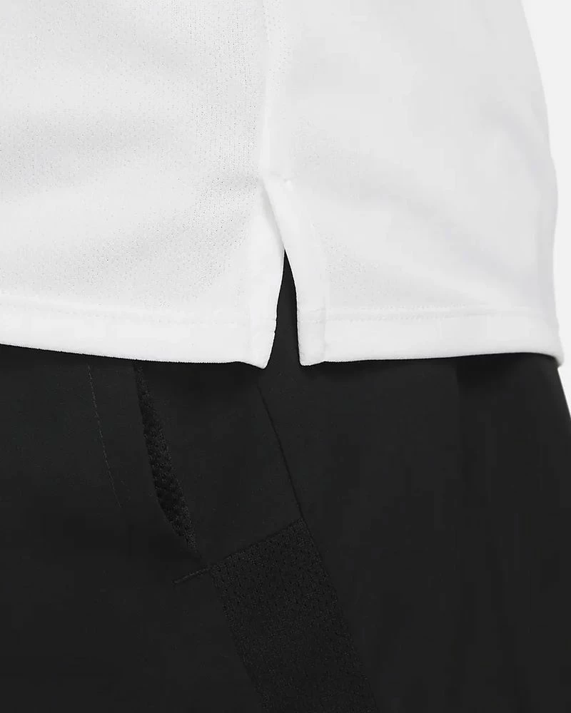 Nike Dri-Fit UV Miler Blanc Tee-shirt De Running Pour Homme 4 Nike Dri-Fit UV Miler Blanc Tee-shirt De Running Pour Homme – Image 4