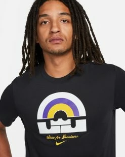 Nike Dri-FIT LeBron Noir Tee-shirt De Basket Pour Homme -Magasin De Mode dv9720 010 tee shirt de basketball nike dri fit lebron homme dv9720 010 03 1