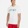 Nike Dri-FIT Blanc Tee-shirt De Training Pour Homme