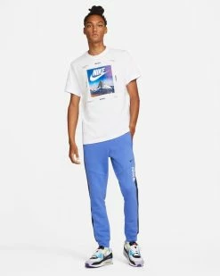 Nike Sportswear Photo Blanc Tee-shirt Pour Homme -Magasin De Mode dx1087 100 tee shirt nike sportswear photo pour homme dx1087 100 04