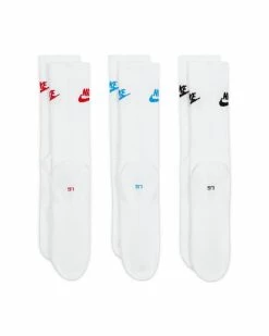 Nike Sportswear Everyday Essential Multicolore Lot De 3 Paires De Chaussettes -Magasin De Mode dx5025 911 chaussettes mi mollet pour unisexe dx5025 911 03