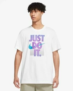 Nike Sportswear JDI Blanc Tee-shirt Pour Homme