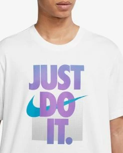 Nike Sportswear JDI Blanc Tee-shirt Pour Homme -Magasin De Mode dz2993 100 t shirt nike just do it pour homme dz2993 100 03