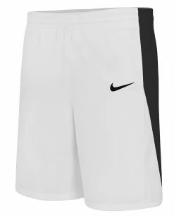 Nike Team Short Blanc Et Noir Short De Basket Pour Homme