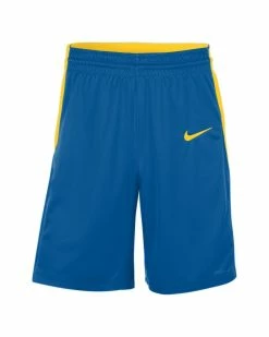 Nike Team Short Bleu Royal Et Jaune Short Pour Homme -Magasin De Mode nt0201 464 short de basketball nike stock pour homme nt0201 464 03