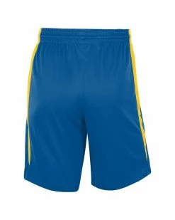 Nike Team Short Bleu Royal Et Jaune Short Pour Homme -Magasin De Mode nt0201 464 short de basketball nike stock pour homme nt0201 464 04
