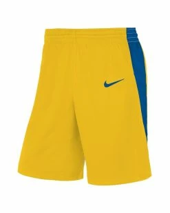 Nike Team Short Jaune Et Bleu Royal Short Pour Homme