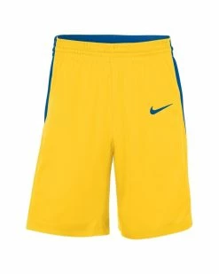 Nike Team Short Jaune Et Bleu Royal Short Pour Homme -Magasin De Mode nt0201 719 short de basketball nike stock pour homme nt0201 719 03
