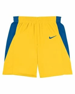 Nike Team Short Jaune Et Bleu Royal Short Pour Homme -Magasin De Mode nt0201 719 short de basketball nike stock pour homme nt0201 719 05