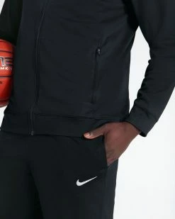 Nike Team Basketball Noir Pantalon De Survêtement Pour Homme -Magasin De Mode nt0207 010 pantalon survetement nike team basketball noir homme nt0207 010 04 2
