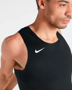 Nike Stock Muscle Noir Débardeur Pour Homme