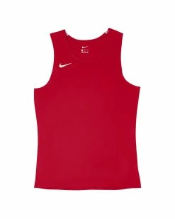 Nike Stock Muscle Rouge Débardeur Pour Homme -Magasin De Mode nt0306 657 debardeur de running nike stock muscle rouge homme nt0306 657 04 1