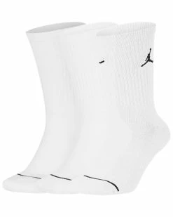 Nike Jordan Jumpman Crew Blanc Lot De 3 Paires De Chaussettes