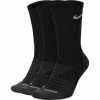 Nike Dry Cushion Crew Training Noir Lot De 3 Paires De Chaussettes