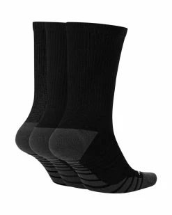 Nike Dry Cushion Crew Training Noir Lot De 3 Paires De Chaussettes -Magasin De Mode sx5547 010 lot de 3 paires de chaussettes nike noir 02