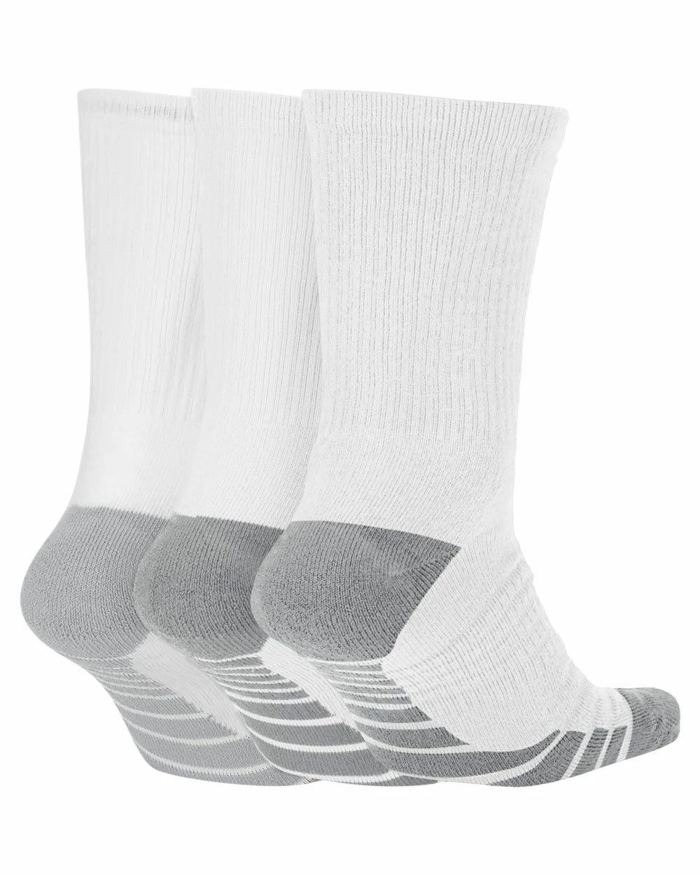 Nike Dry Cushion Crew Training Blanc Lot De 3 Paires De Chaussettes 4 Nike Dry Cushion Crew Training Blanc Lot De 3 Paires De Chaussettes – Image 4