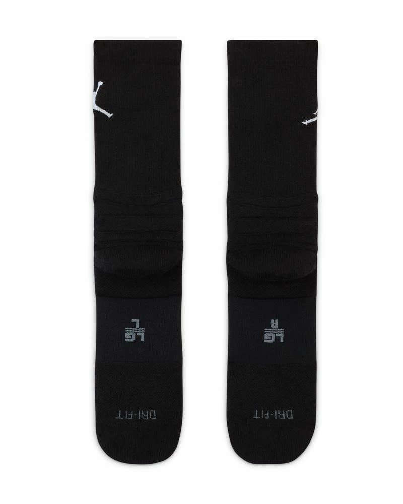 Nike Jordan Flight Noir Chaussettes De Basket Pour Homme 3 Nike Jordan Flight Noir Chaussettes De Basket Pour Homme – Image 3