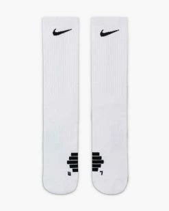 Nike Elite Crew Blanc Chaussettes De Basket -Magasin De Mode sx7622 100 chaussettes nike elite crew pour homme sx7622 100 02