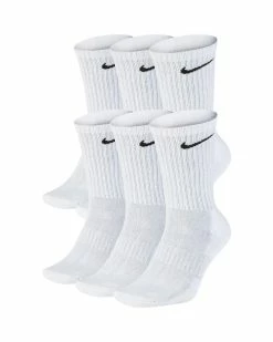 Nike Everyday Cushioned Blanc Lot De 6 Paires De Chaussettes