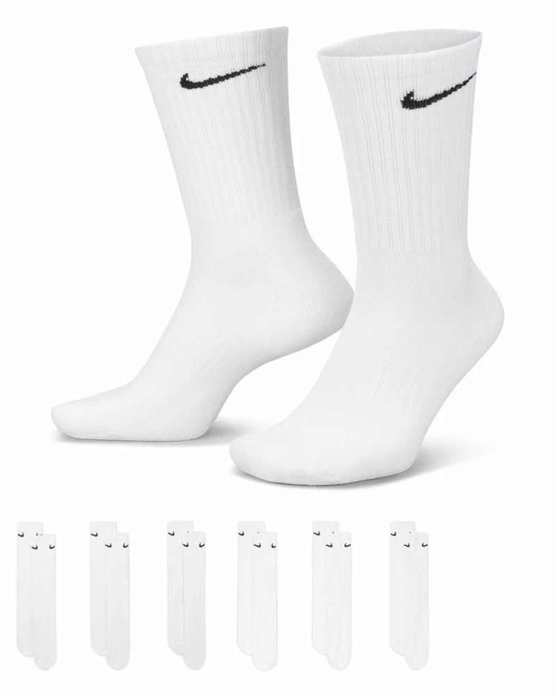 Nike Everyday Cushioned Blanc Lot De 6 Paires De Chaussettes 9 Nike Everyday Cushioned Blanc Lot De 6 Paires De Chaussettes – Image 9