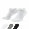 Nike Everyday Cushioned Noir/Gris/Blanc Lot De 3 Paires De Chaussettes