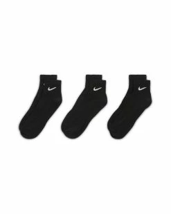 Nike Everyday Lightweight Noir Lot De 3 Paires De Chaussettes -Magasin De Mode sx7677 010 lot 3 paires de chaussettes nike everyday sx7677 010 02 3 1