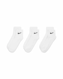 Nike Everyday Lightweight Blanc Lot De 3 Paires De Chaussettes -Magasin De Mode sx7677 100 lot 3 paires de chaussettes nike everyday sx7677 100 02 2
