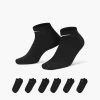 Nike Everyday Lightweight Noir Lot De 6 Paires De Chaussettes