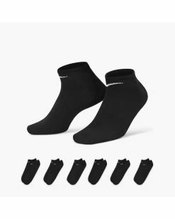 Nike Everyday Lightweight Noir Lot De 6 Paires De Chaussettes