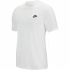 Nike Sportswear Club Blanc & Noir Tee-shirt Pour Homme